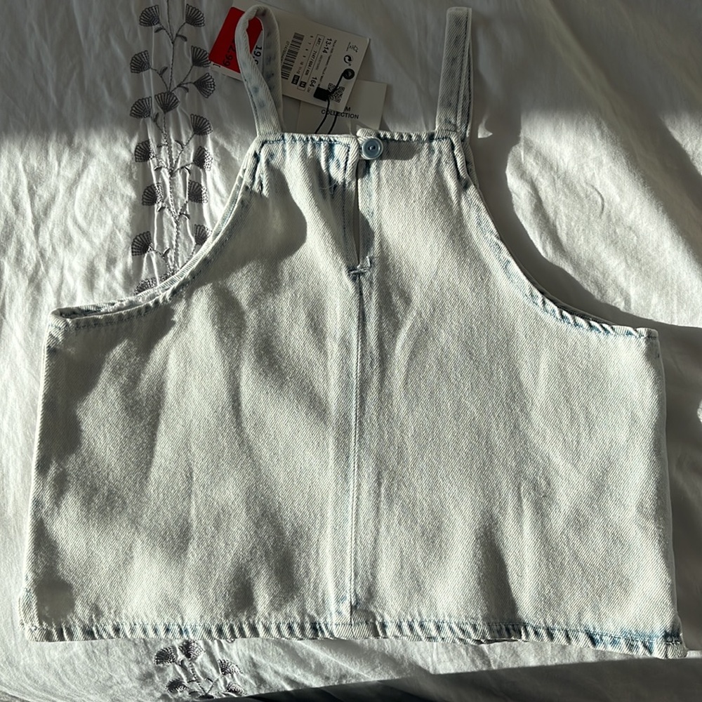 Zara denim top - Picture 2 of 4